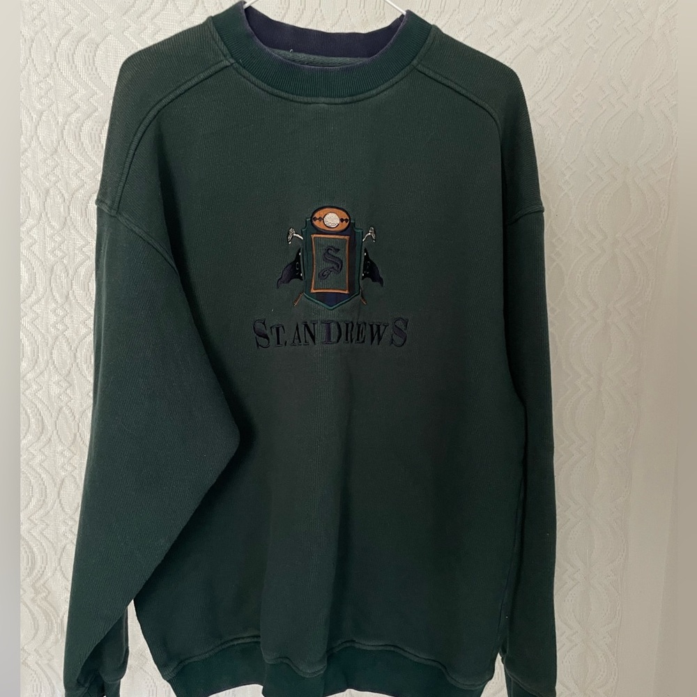 VINTAGE St. Andrews golf sweatshirt